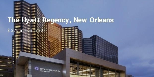 the hyatt regency, new orleans