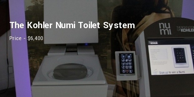 the kohler numi toilet system