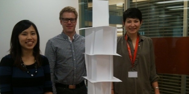 the paper tower game