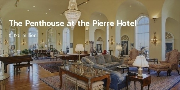 the penthouse at the pierre hotel