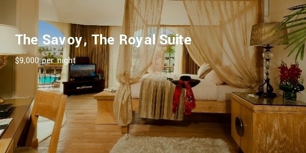 the savoy, the royal suite