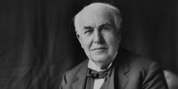 thomas alva edison saying on depression