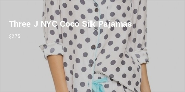 three2 j nyc coco silk pajama