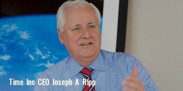 time inc ceo joseph a ripp