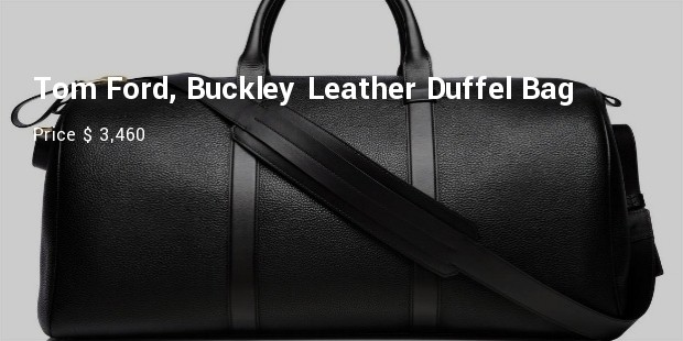 tom ford, buckley leather duffel bag