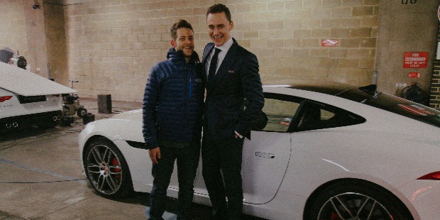 tom hiddleston jaguar cars