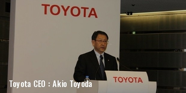 toyota ceo akio toyoda