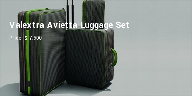 valextra avietta luggage set