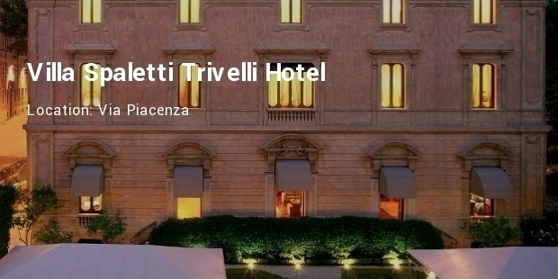 villa spalletti trivelli hotel