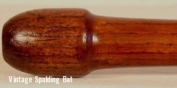 vintage baseball bat spalding mushroom 2