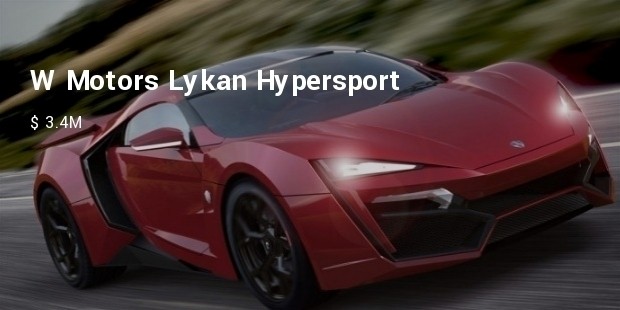 w motors lykan hypersport