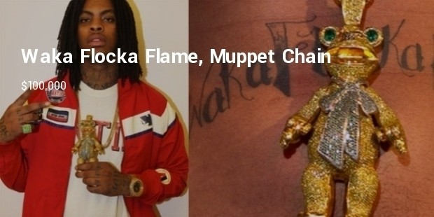 waka flocka flame, muppet chain 