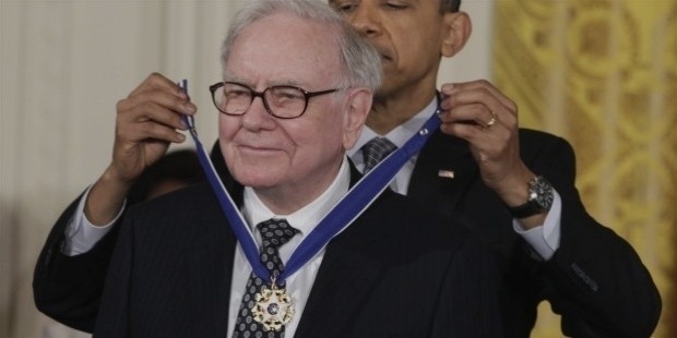 wareent buffet presidential medal
