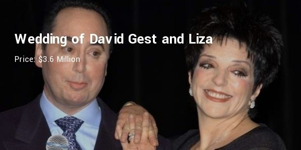 wedding of david gest and liza