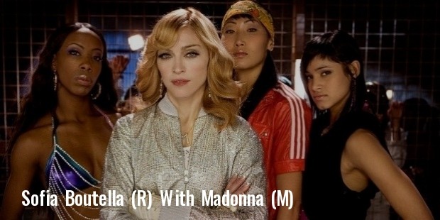 With madonna