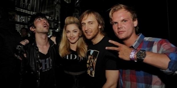 xavier de rosnay  justice , madonna, david guetta and avicii