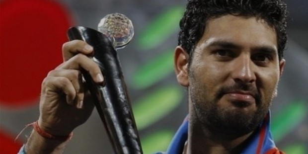 yuvi 2011 player of tournament