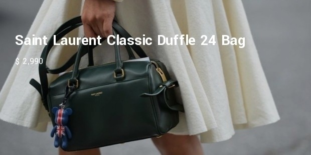 yves saint laurent classic duffle 24 bag