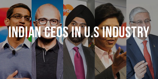 Indian CEOs Leave Their Mark in U.S Industry