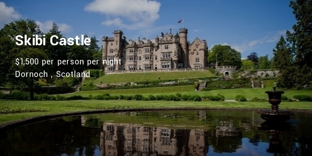 Luxury Castle Spa Hotels in Scotland