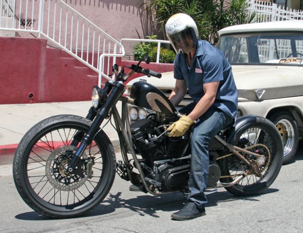 Brad Pitt Motorcycle