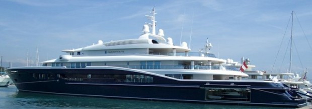 Superyacht Carinthia VII owned by Heidi Horten