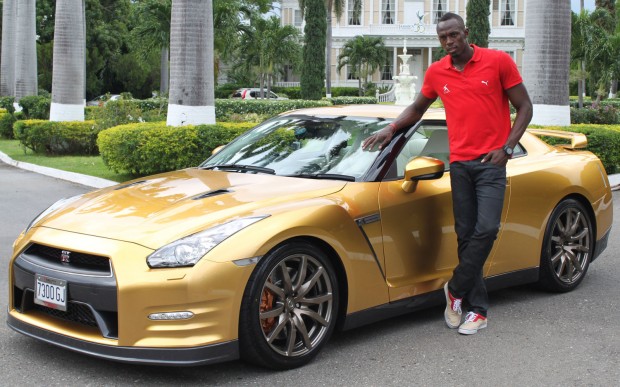 Usain Bolt Nissan GT-R