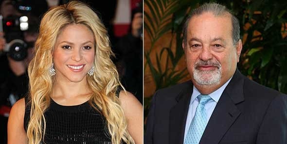 Carlos Slim with his Daughter Vanessa Slim