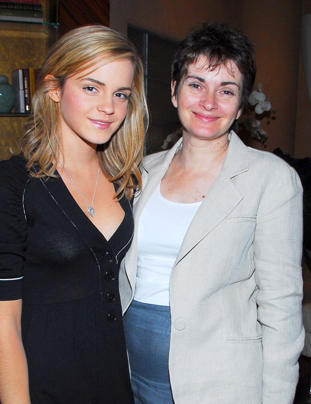 Emma with her mother Jacqueline Luesby