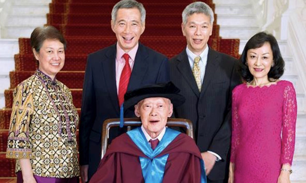 Ho Ching husband and her brother
