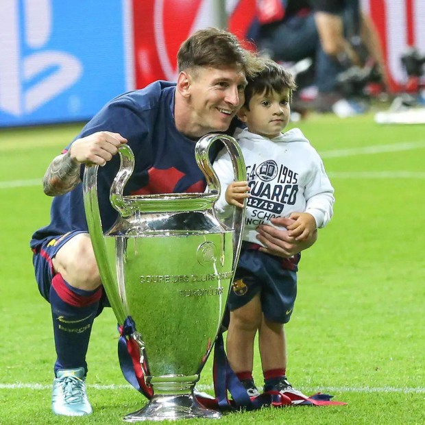 Messi and Thiago