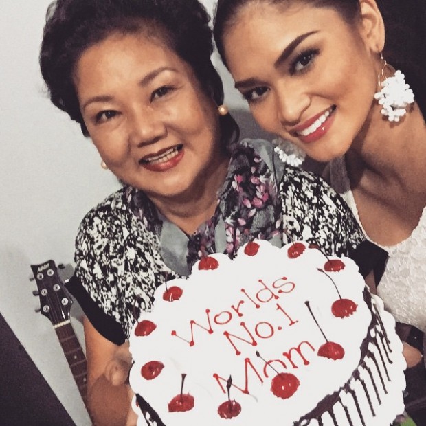 Pia and Her Mom