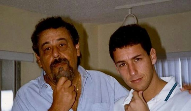 Adam Sandler with His Father Stan Sandler