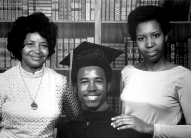 Ben Carson with mom Sonya and wife Candy