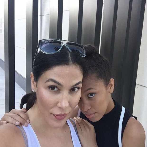 Dr Dre's wife and daughter