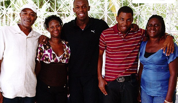 Usain Bolt Family