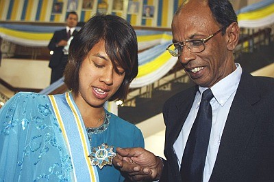 Nicol David Father