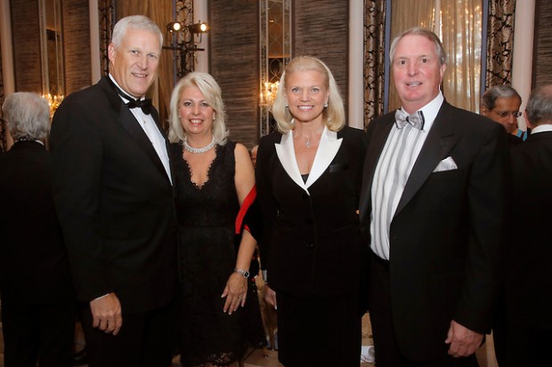 Ginni Rometty With Her Husband Mark Anthony Rometty