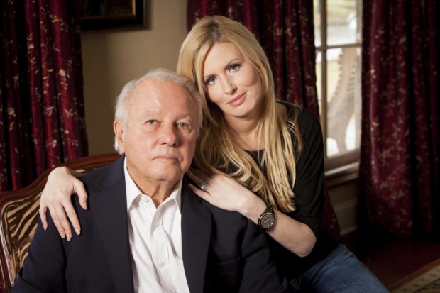 Edwin Edwards with his wife Trina Grimes