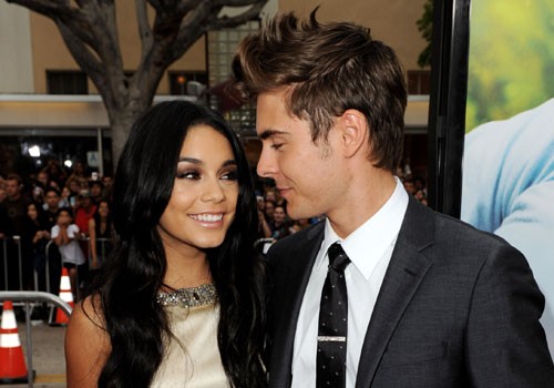 Zac Efron With His Ex-Partner Vanessa Hudgens 