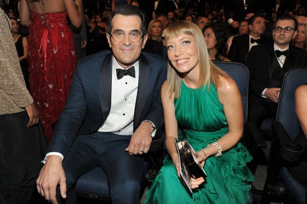 Ty Burrell With His Wife
