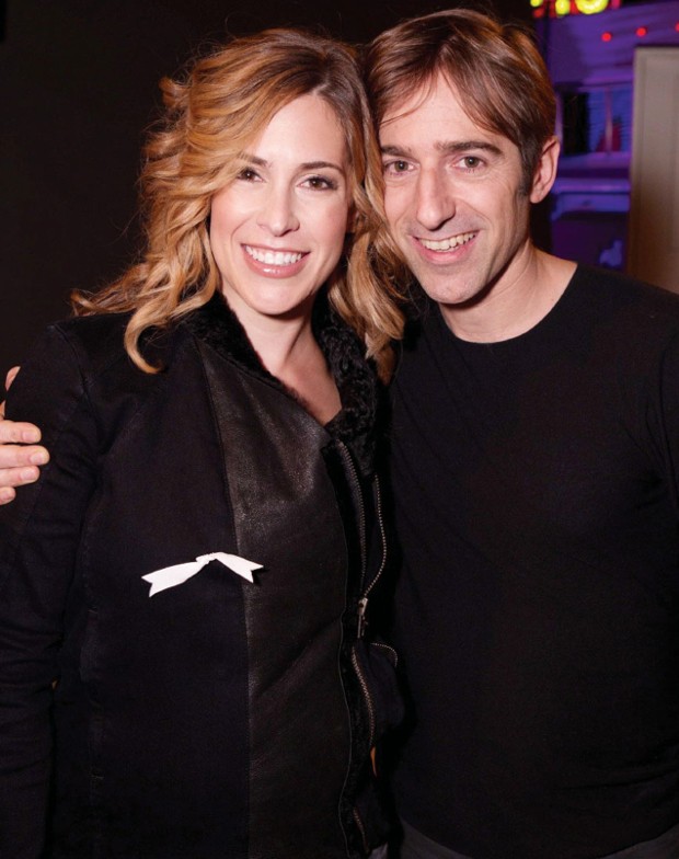 Mark Pincus With His Wife