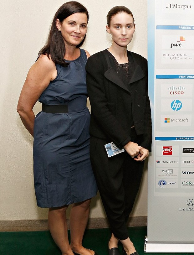 Rooney Mara With Her Mother Kathleen