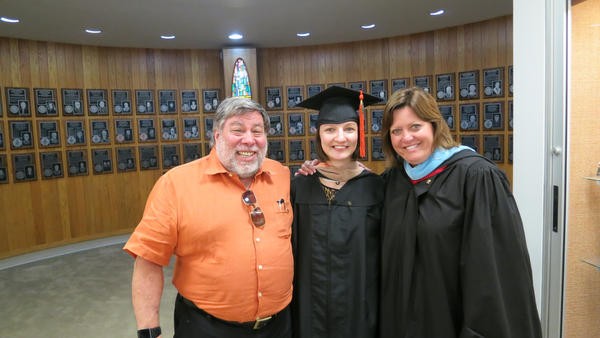 Steve Wozniak Wife and Daughter