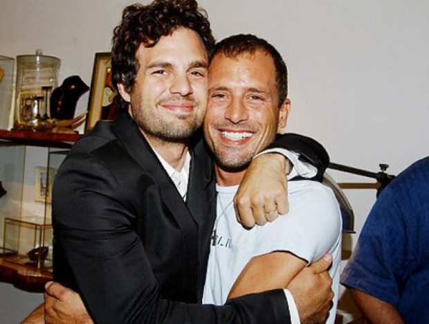 Actor Mark Ruffalo with younger brother Scott