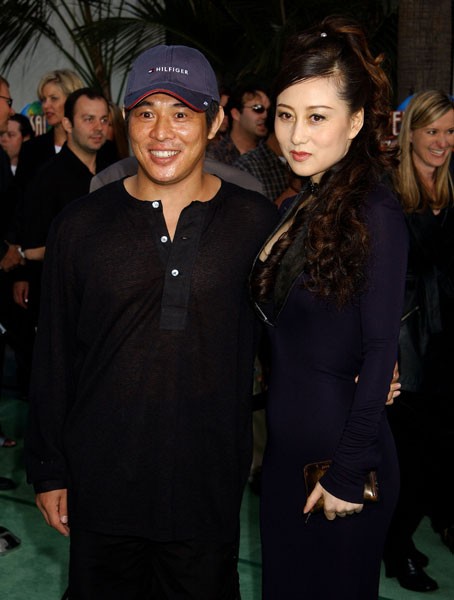 Jet Li and His Wife Nina