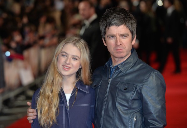 Noel Gallagher with his daughter Anais