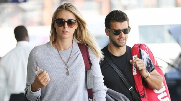 Grigor Dimitrov with Maria Sharapova