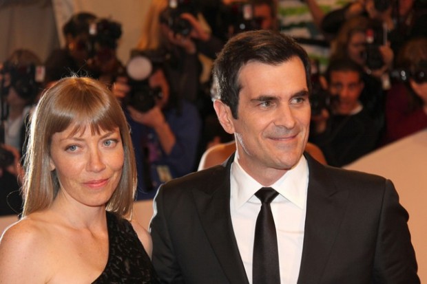 Ty Burrell And Wife At Interview