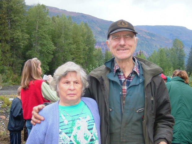 John Schnabel with His Wife Erma Schnabel